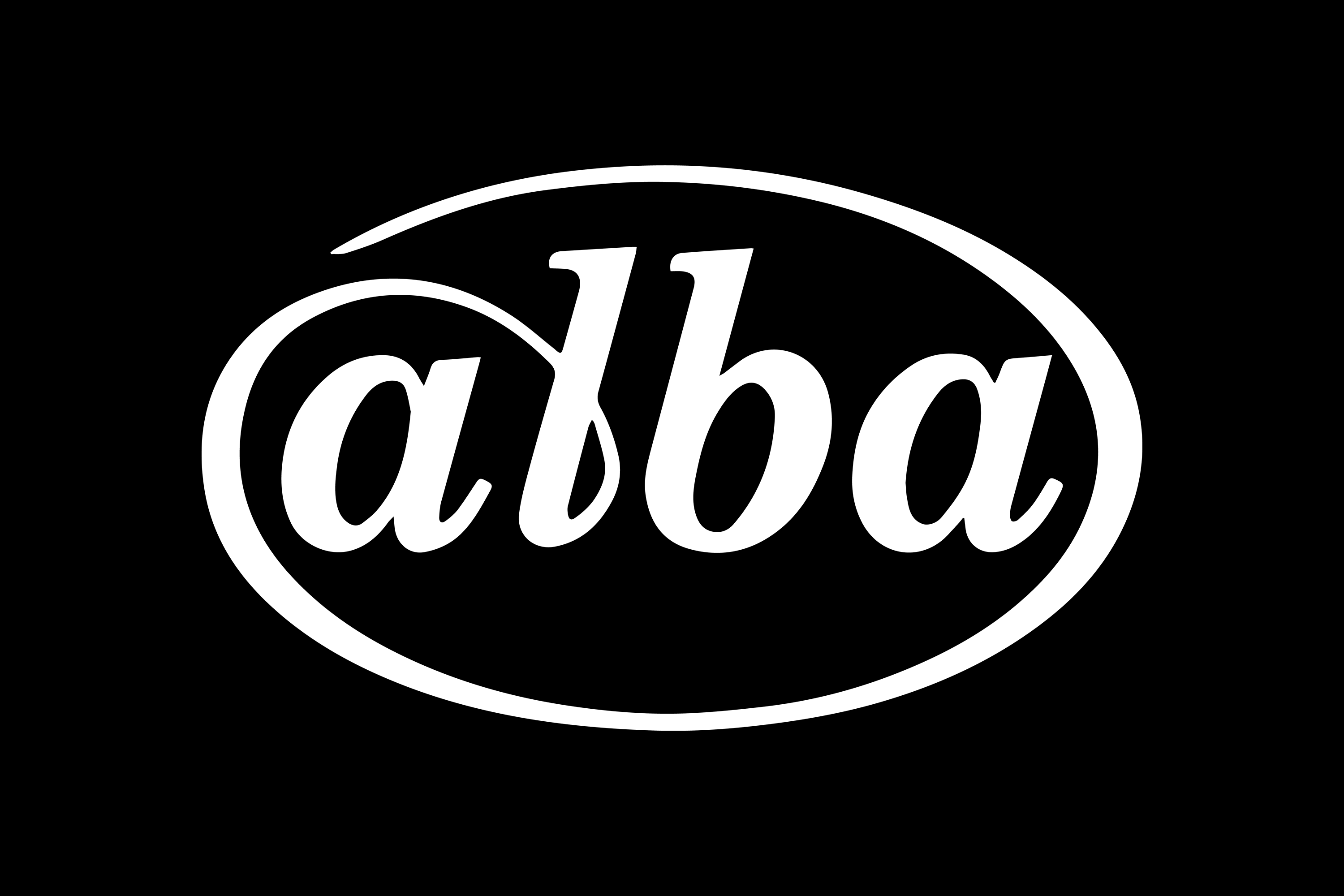 Alba Vector Logo PNG transparent white black background